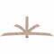 Ekena Millwork Davenport Smooth Timber Gable Bracket, Douglas Fir, 108"W x 40"H x 5 1/2"D x 5 1/2"F, 9/12 Pitch GBW108X40X0606DAV00SDF - alternate 1